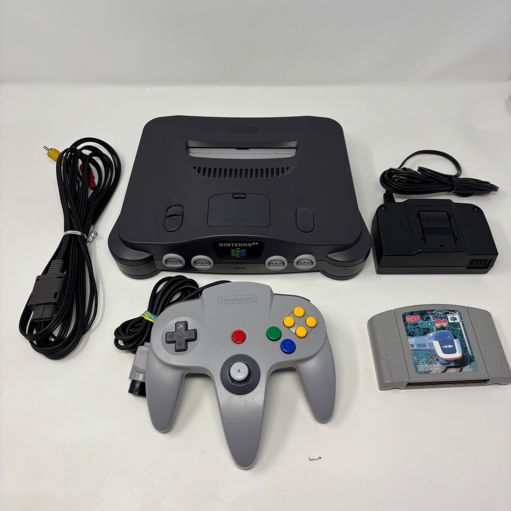 Nintendo 64 N64 Console NUS-001 JPN Bundle Controller + Random Game Region Free